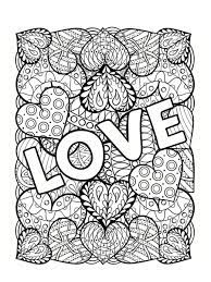 Coloriage a imprimer 12 ans. Coloriage Saint Valentin 40 Dessins A Imprimer Gratuitement