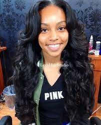 No two weave braid patterns are the same and each of them serves a unique purpose depending on the style you want to achieve. 8 Middle Part Vs Side Part Ideas Weave Hairstyles Human Hair Curly Hair Styles