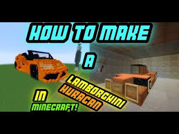 In this video i'll show you how to draw a pig from minecraft, step by step! How To Make A Lamborghini Huracan Coupe Spyder In Minecraft Youtube