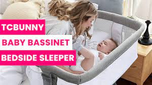 TCBunny 2-in-1 Baby Bassinet & Bedside Sleeper Review | WhatsBest.Ca -  YouTube