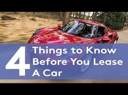 This is my first leased car. What To Know About Leasing A Car Before You Buy