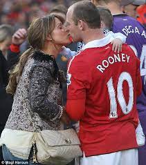 The former england and manchester united footballer and his celebrity wife already have four sons. Wayne Rooney And Coleen Kiss As They Celebrate Manchester United S Win Daily Mail Online
