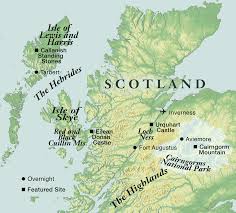 This map shows the main. Hiking Scotland S Hebrides And Highlands Smithsonian Journeys