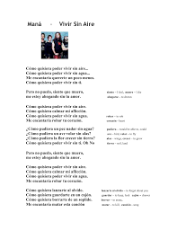 Vivir Sin Aire Bevansspanish Pero no puedo siento q muero me estoy aogando sin tu amor como kisiera lanzarte al olvido. vivir sin aire bevansspanish