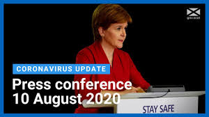 Every year 10th august is observed as world biofuel day. Coronavirus Covid 19 Update First Minister S Speech 10 August 2020 Gov Scot