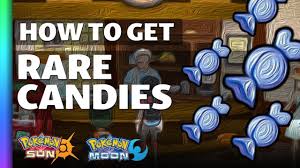 Pokemon Sun And Moon Guide Rare Candy Location To Level Up Fast Games Gamenguide