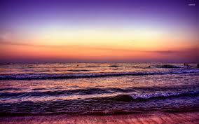 Whenever you see a sunset, what do you think about? Amazing Sunset At The Beach 2 Wallpaper Beach Wallpapers 45029