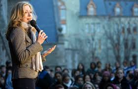 Chelsea Clinton finds voice on campaign trail