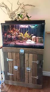 I Used Pallets For All The Built Removed All The Nails And Used Only The Wood From The Pallets I Didn T Bought A In 2020 Aquarium Stand Diy Fish Tank Fish