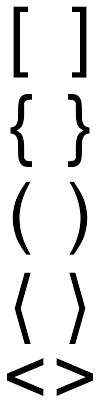 File Brackets Svg Wikimedia Commons 1,000+ vectors, stock photos & psd files. file brackets svg wikimedia commons