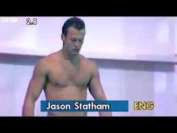 ジェイソン・ステイサムの飛び込み選手時代の映像 - YouTube