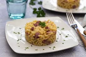 Risotto De Coquillettes Au Jambon Et Fromage Amandine Cooking Jambon Et Fromage Alimentation Risotto