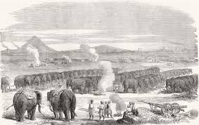 INDIA. Santal Rebellion. Beerbhoom, HQ ...