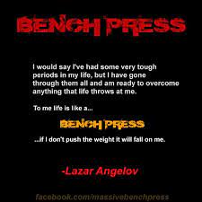 Pin On Bench Press