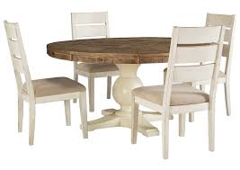 grindleburg round dining table w/4