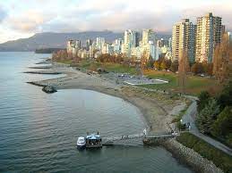 Vancouver S English Bay West Kanada Vancouver Kanada