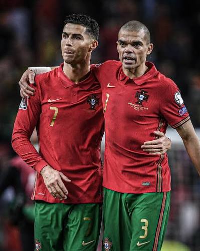 Cristiano Ronaldo and Pepe both start in Portugal's Euro opener!  Just  a combined age of 80 