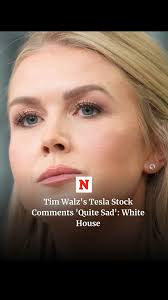 White House Press Secretary Karoline Leavitt called out Minnesota Gov. Tim  Walz's comments about falling Tesla stock prices boosting his mood.  "Governor Walz is unfortunately is living a sad existence after his