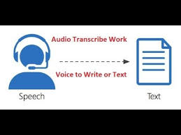 Speech To Text For Audio Transcribe Work Earn Money Speech Text Speech Earn Money