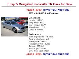 After sifting through a few listings on the. Craigslist Knoxville Cars And Trucks By Owner