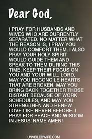 Prayer Comfort During Separation Praying For Husband Prayer For Husband Prayers