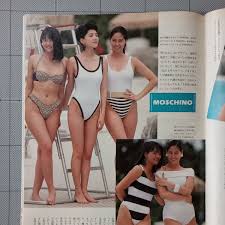 週刊SPA スパ 1989年 ハイレグ水着 シーズン解禁中山美穂千葉すず中尊寺ゆつこ東京