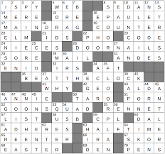 0319-24 NY Times Crossword 19 Mar 24, Tuesday - NYXCrossword.com