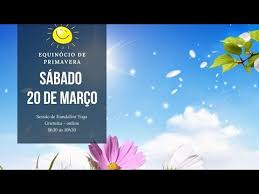 Em 2020 o equinócio da primavera ocorre no dia 20 de março às 03:50 horas1. S7mksszji73rdm