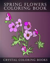 Download Sping Flowers Coloring Book 30 Sping Flower Coloring Pages Relaxing Stress Relief Coloring Pages Easy Line Drawing Sping Flowers