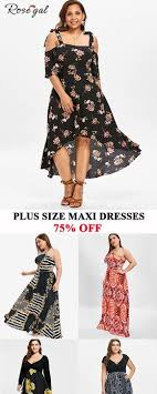 Plus Size Women Maxi Dresses Spring Summer 2019 Rosegal Plus Size Summer Dresses Spring Maxi Dress Summer Dresses Diy