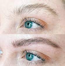 Microblading Eyebrows Difference Between Microshading And Microfeathering Glamour