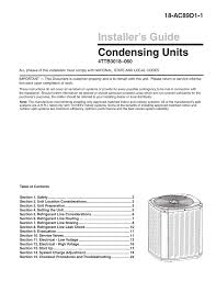 Trane Xb13 Air Conditioner Installation Manual Manualzz Com