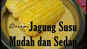 3 tongkol jagung manis yg dipotong2 2 sdm mentega 1 resepi jagung susu cheese sangat mudah. Resepi Jagung Susu Viral Youtube
