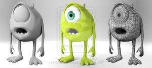Deviantart More Like Portrait Of Mike Wazowski By Awrozee