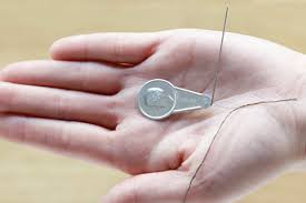 May 18, 2021 · hold the needle and the needle threader in both of your hands, one facing the other. Diy Fyi Threading A Needle