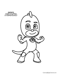 Free printable gekko pj masks coloring page. Gekko Coloring Pages Coloring Home