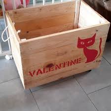 Coffre A Jouets En Bois De Palette Un Grand Marche Nous fabriquons des coffres à jouets en matériaux écologiques. coffre a jouets en bois de palette