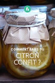 Comment Faire Du Citron Confit Citron Confit Recette Citrons Confits Recette Citron