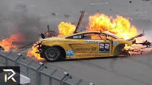 He was treated for minor injuries at the infield care center and leads a much more exciting life than any of us.you'll get all the hd camera. The Most Insane Race Car Crashes Caught On Camera Youtube