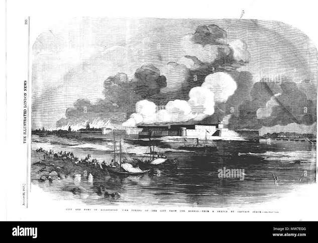 . English: Fort of Allahabad'*, 1857. Views from the ILLUSTRATED LONDON NEWS and The Graphic (some with later hand coloring, all from ebay auctions): 'Fort of Allahabad'*, 1857 . between 1846 and 1899. Views from the ILLUSTRATED LONDON ...