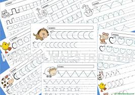 Fichas De Grafomotricidad Para Imprimir 4 Y 5 Anos Web Del Maestro