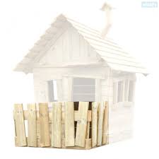 Zaun Fur Spielhaus Funky Farm 503301 Spielhaus Spielhaus Aus Holz Haus