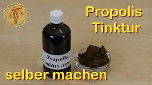 Propolis Tinktur Selber Machen Youtube