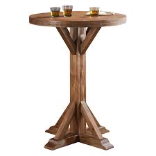 American Heritage Billiards Bristol Round Pub Table In 2020 Wood Dining Table Round Pub Table Solid Wood Dining Table