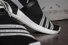 Adidas nmd r1 pk all white. White Mountaineering X Adidas Nmd R2 Pk Black Grailify