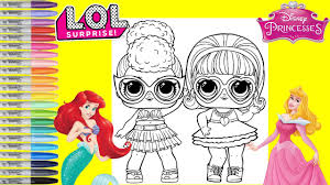 In this article, we will tell you about 25 disney princess coloring pages that your little daughter will enjoy. Download Lol Surprise Dolls Repainted As Disney Princess Au