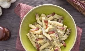 Scolare la pasta e farla saltare insieme al condimento. Ricette Di Primi Pasta Con Crema Di Carciofi E Pancetta Croccante Ladyblitz