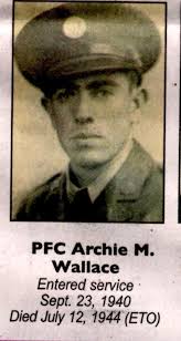 East Tennessee Veterans Memorial Association — Wallace, Archie M.