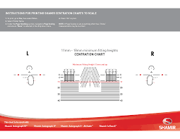 centration charts shamir usa