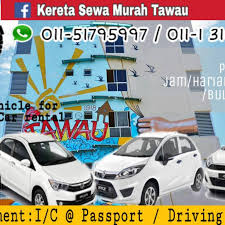 Jika anda mencari bajet murah dengan penyewaan kereta mewah di kota kinabalu, kami merasakan bahawa perkhidmatan kami cukup memuaskan semua pelanggan kami. Kereta Sewa Murah Tawau Car Rental Agency In Tawau